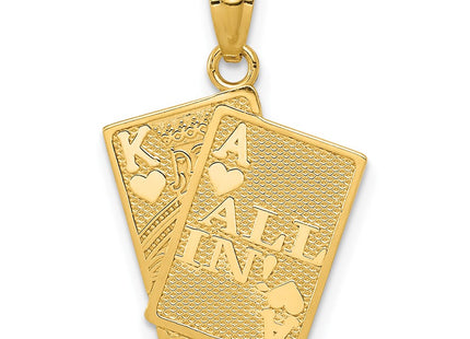 14k Yellow Gold Pendants Style C3046 - Classique Jewelry Inc.