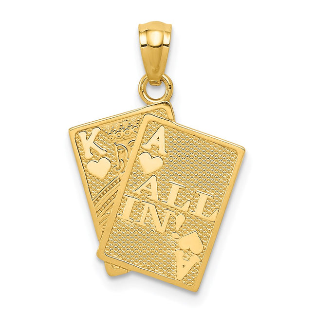 14k Yellow Gold Pendants Style C3046 - Classique Jewelry Inc.