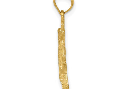 14k Yellow Gold Pendants Style C3048 - Classique Jewelry Inc.