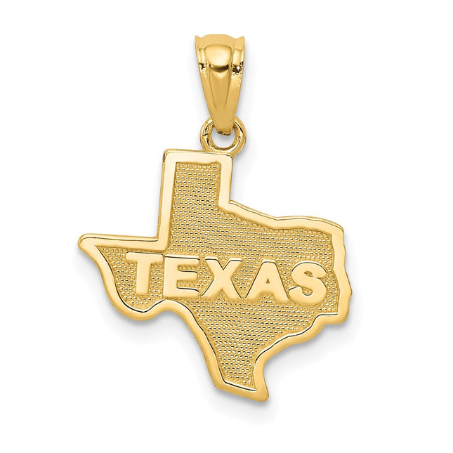 14k Yellow Gold Pendants Style C3070 - Classique Jewelry Inc.