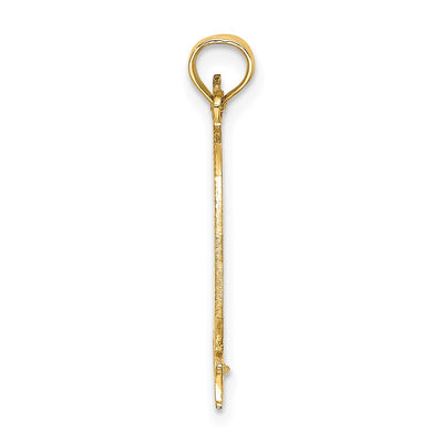 14K Cut-out NEW YORK w/Statue of Liberty Charm