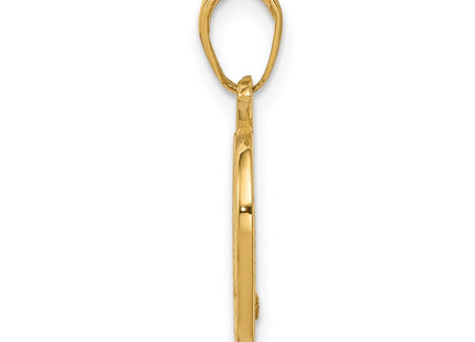 14k Yellow Gold Pendants Style C3076 - Classique Jewelry Inc.