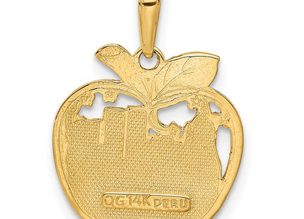 14k Yellow Gold Pendants Style C3076 - Classique Jewelry Inc.