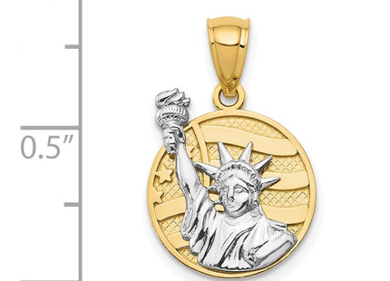 14k Two-tone Pendants Style C3079 - Classique Jewelry Inc.