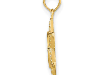 14k Yellow Gold Pendants Style C3098 - Classique Jewelry Inc.