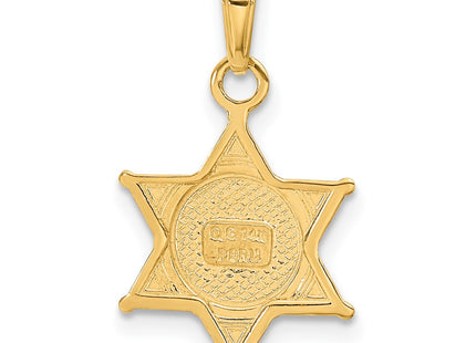 14k Yellow Gold Pendants Style C3098 - Classique Jewelry Inc.