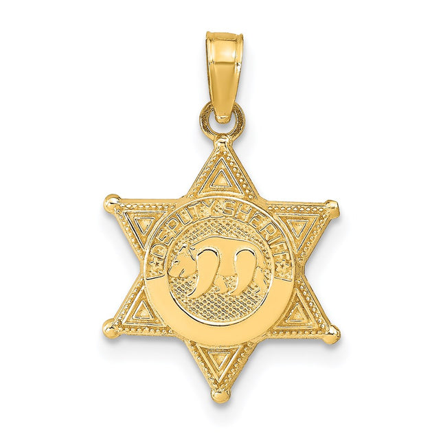 14k Yellow Gold Pendants Style C3098 - Classique Jewelry Inc.