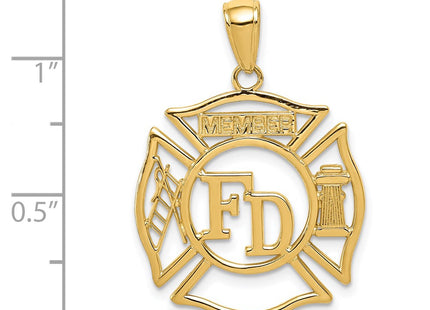 14k Yellow Gold Pendants Style C3105 - Classique Jewelry Inc.