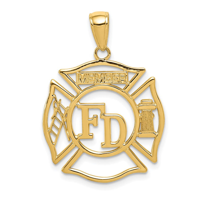 14k Yellow Gold Pendants Style C3105 - Classique Jewelry Inc.
