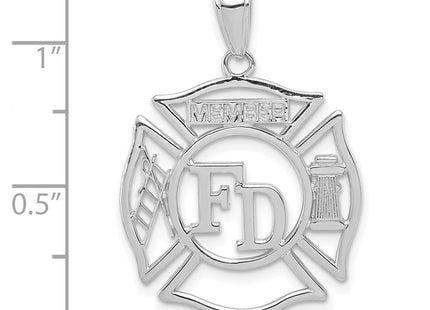 14k White Gold Pendants Style C3105W - Classique Jewelry Inc.