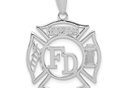 14k White Gold Pendants Style C3105W - Classique Jewelry Inc.