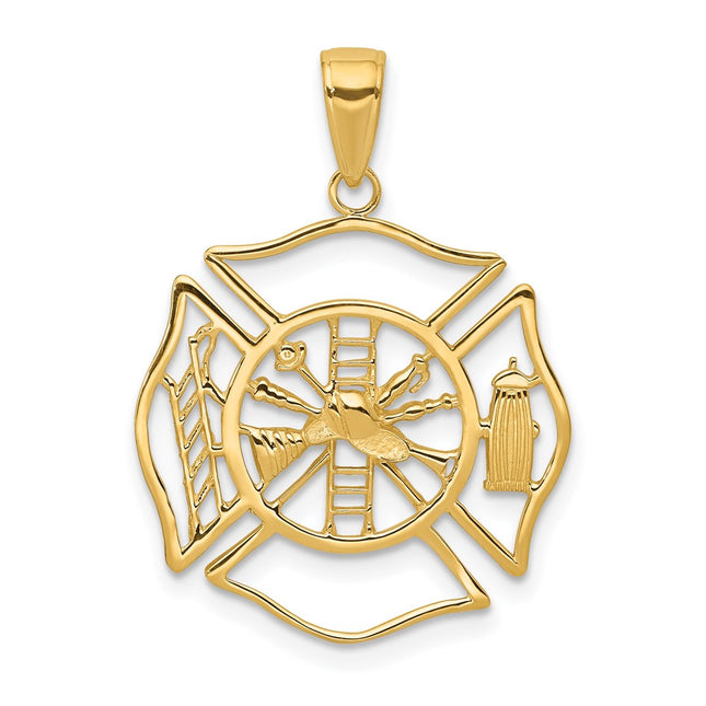 14k Yellow Gold Pendants Style C3108 - Classique Jewelry Inc.