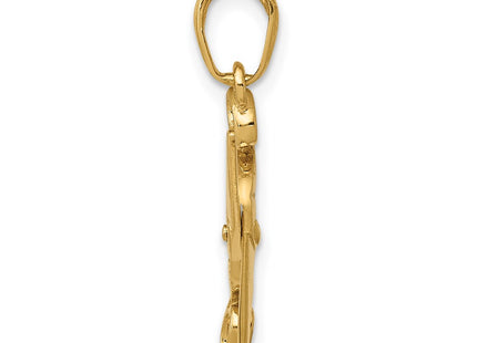 14k Yellow Gold Pendants Style C3118 - Classique Jewelry Inc.