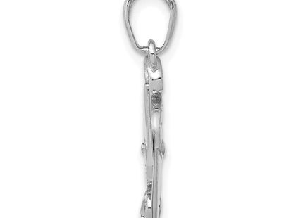 14k White Gold Pendants Style C3118W - Classique Jewelry Inc.