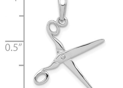 14k White Gold Pendants Style C3118W - Classique Jewelry Inc.