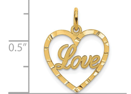 14k Yellow Gold Pendants Style C312 - Classique Jewelry Inc.