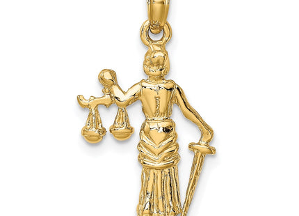 14k Yellow Gold Pendants Style C3121 - Classique Jewelry Inc.