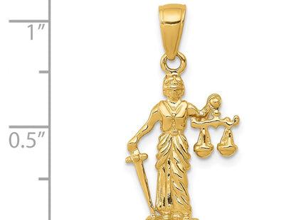 14k Yellow Gold Pendants Style C3121 - Classique Jewelry Inc.