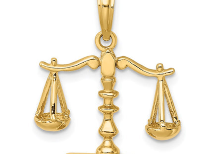 14k Yellow Gold Pendants Style C3122 - Classique Jewelry Inc.