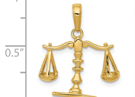 14k Yellow Gold Pendants Style C3122 - Classique Jewelry Inc.