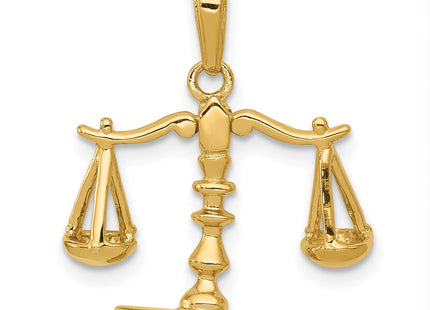 14k Yellow Gold Pendants Style C3122 - Classique Jewelry Inc.