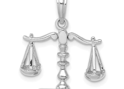 14k White Gold Pendants Style C3122W - Classique Jewelry Inc.