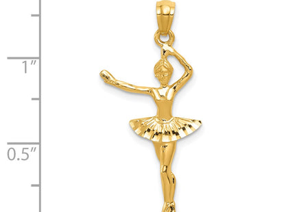 14k Yellow Gold Pendants Style C3127 - Classique Jewelry Inc.