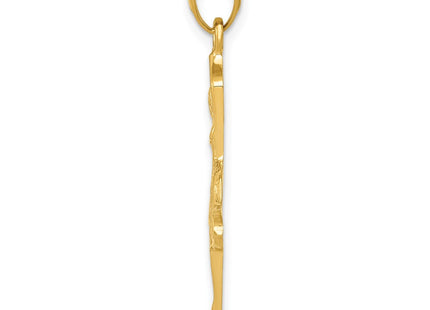 14k Yellow Gold Pendants Style C3128 - Classique Jewelry Inc.