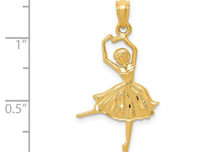14k Yellow Gold Pendants Style C3128 - Classique Jewelry Inc.
