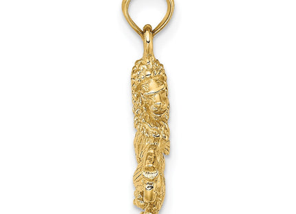 14k Yellow Gold Jewelry Style C3147 - Classique Jewelry Inc.