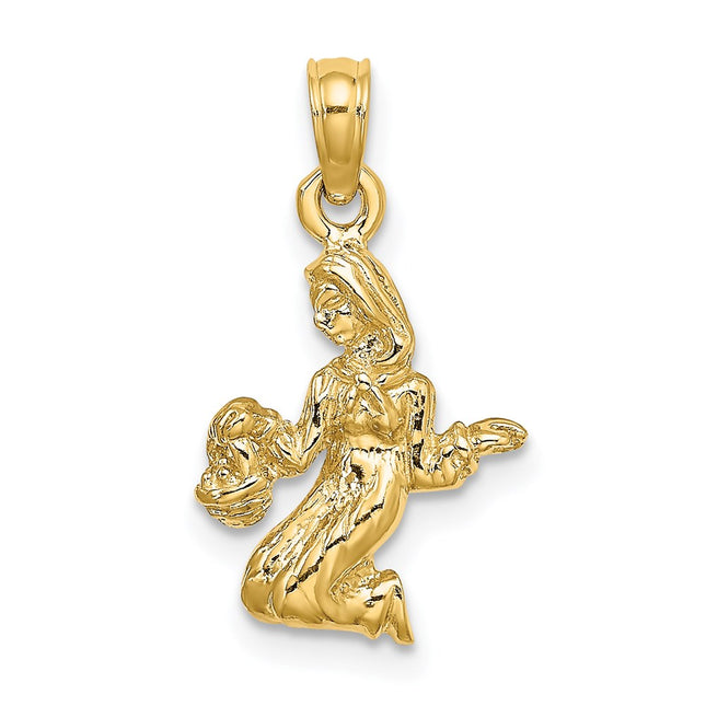 14k Yellow Gold Jewelry Style C3148 - Classique Jewelry Inc.