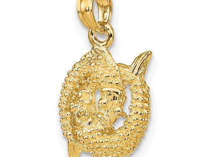 14k Yellow Gold Jewelry Style C3154 - Classique Jewelry Inc.
