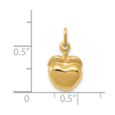 14K Apple Charm