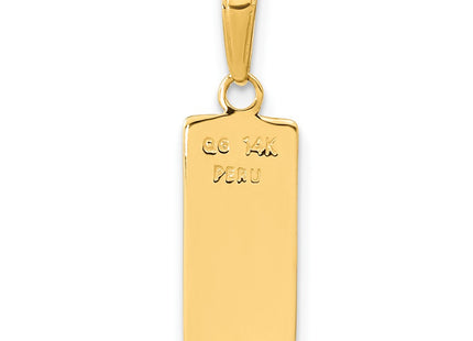 14k Yellow Gold Pendants Style C3216 - Classique Jewelry Inc.