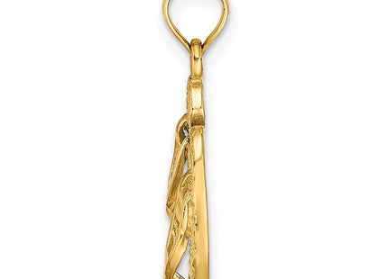 14k Yellow Gold Jewelry Style C3244 - Classique Jewelry Inc.