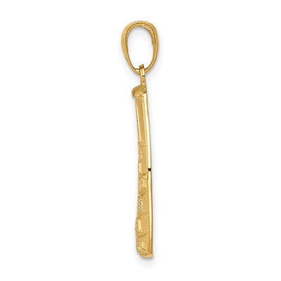 14K Southern Most Point USA KEY WEST Pendant