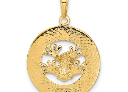 14k Yellow Gold Pendants Style C3285 - Classique Jewelry Inc.