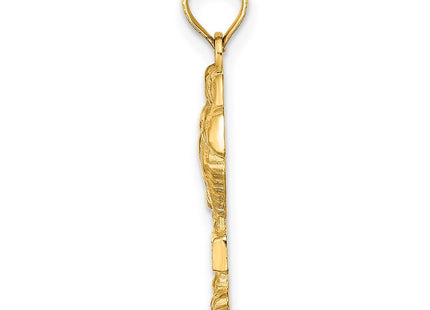 14k Yellow Gold Jewelry Style C3286 - Classique Jewelry Inc.