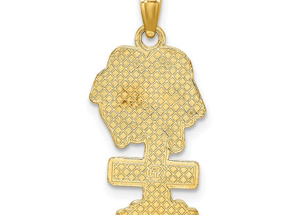 14k Yellow Gold Jewelry Style C3286 - Classique Jewelry Inc.