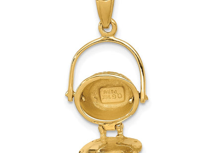 14k Yellow Gold Pendants Style C3327 - Classique Jewelry Inc.