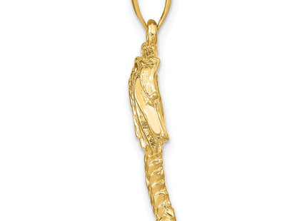 14k Double Palm Trees Pendant (Style C3333)