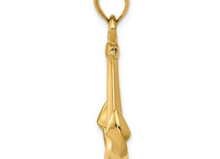 14k Yellow Gold Pendants Style C3341 - Classique Jewelry Inc.