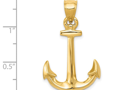 14k Yellow Gold Pendants Style C3341 - Classique Jewelry Inc.