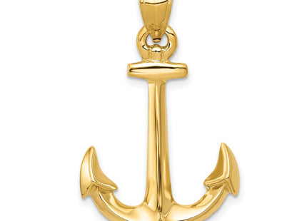 14k Yellow Gold Pendants Style C3341 - Classique Jewelry Inc.