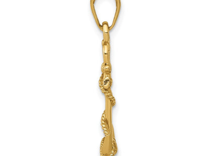 14k Yellow Gold Pendants Style C3344 - Classique Jewelry Inc.