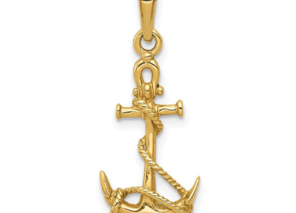 14k Yellow Gold Pendants Style C3344 - Classique Jewelry Inc.