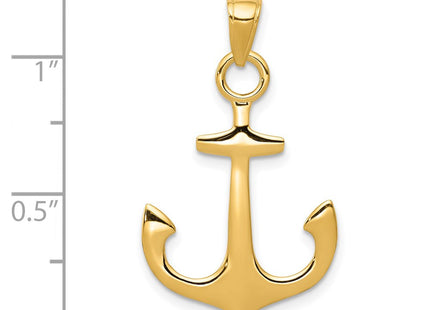 14k Yellow Gold Pendants Style C3345 - Classique Jewelry Inc.