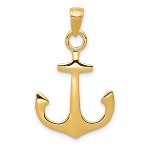 14k Yellow Gold Pendants Style C3345 - Classique Jewelry Inc.