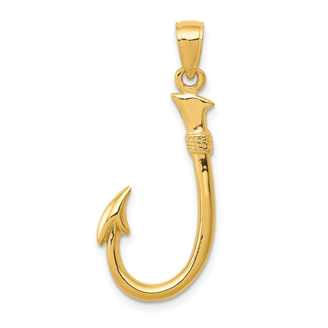 14k Yellow Gold Pendants Style C3349 - Classique Jewelry Inc.