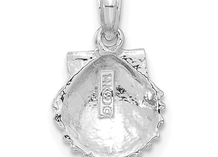 14k White Gold Pendants Style C3377W - Classique Jewelry Inc.